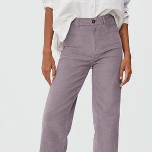 Corduroy Wide-Leg Pant